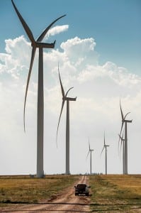 Wind farm with Siemens wind turbines
