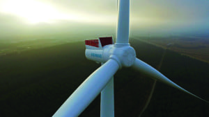 Neue Siemens Windturbine SWT-8.0-154 errichtet / New Siemens wind turbine SWT-8.0-154 installed