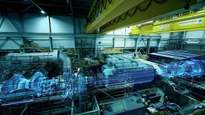Siemens single-shaft combined cycle gas turbine