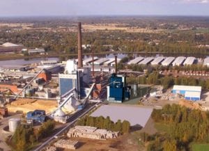 Aittaluoto biomass power plant Pori Finland