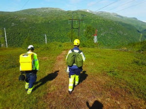Fig 1_Walking To Power line