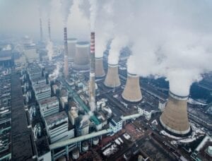 Coal power plant China