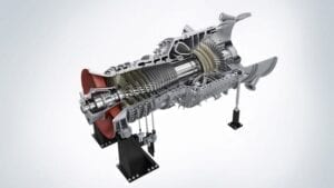 Siemens-SGT5-4000F-gas-turbine
