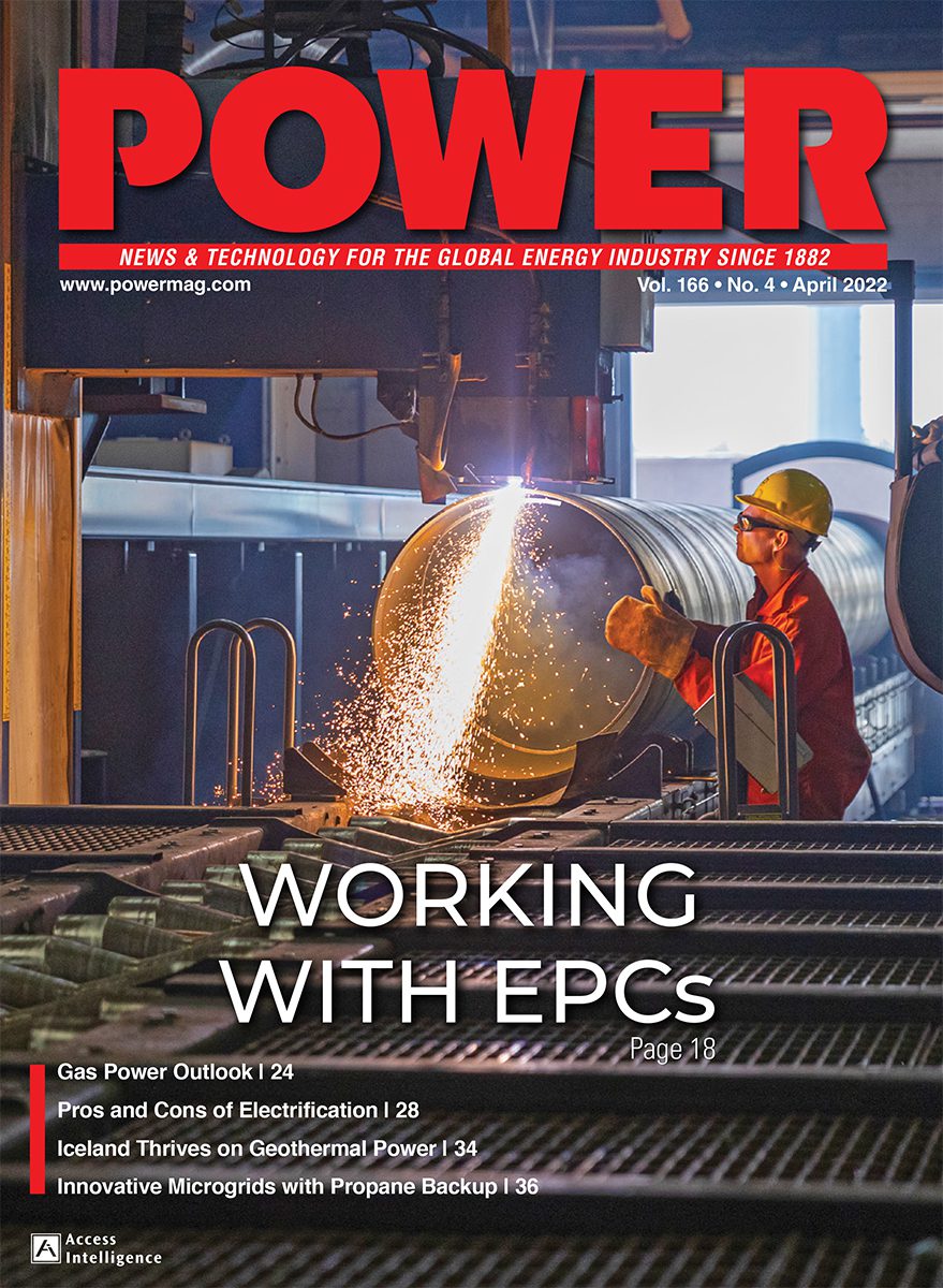 POWER Magazine for April 1, 2022