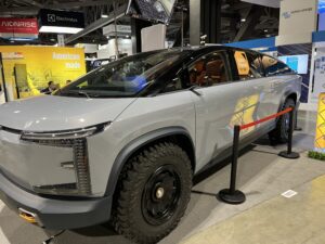 EV with solar panels