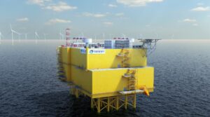 TenneT offshore wind platform