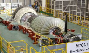 Mitsubishi M701JAC gas turbine