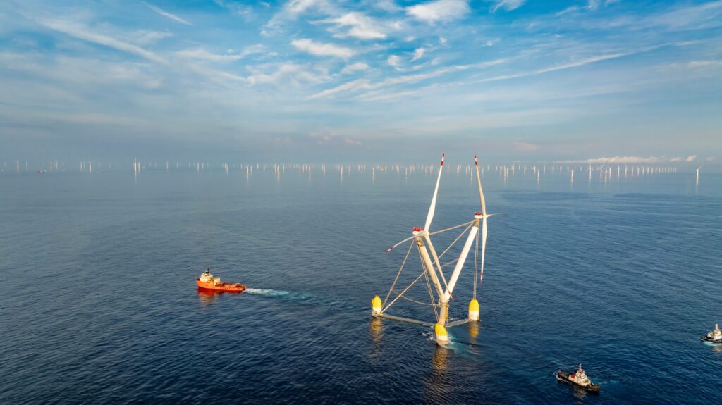 Chinese Group Deploying Largest Floating Wind Turbine Platform