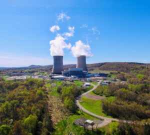 Susquehanna Steam Electric Station in Salem Township, Pennsylvania, is a two-unit, 2,476-MW nuclear plant operated by Susquehanna Nuclear LLC, a subsidiary of Talen Energy, which owns 90% of the facility; Allegheny Electric Cooperative holds the remaining 10%. A PJM market participant in the PPL/MAAC zone, the plant has supplied reliable, carbon-free power since 1983. Courtesy: Talen Energy