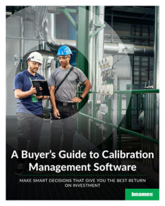 Cover from_Beamex Calibration Software Buyers Guide 2025