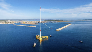 Offshore wind ballast project France